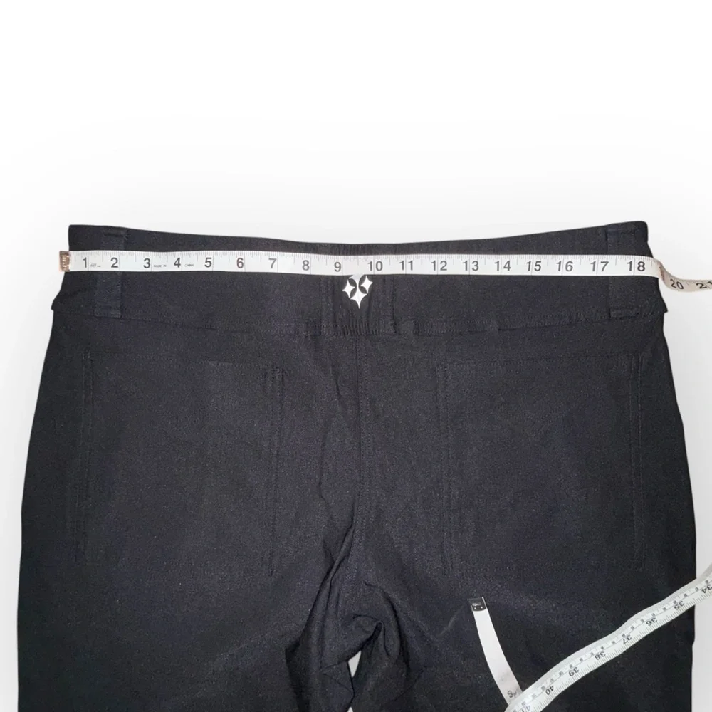 Jofit Womens Elite Slimmer Golf Pedal Pushers 2XL Black